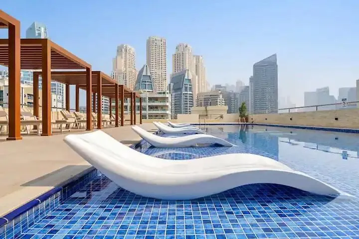 Apartament Luxury 3 Bhk W Private Jacuzzi In Marina By Dpie Dec 2203 Dubaj