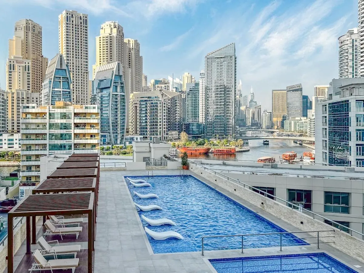 Apartament Luxury 3 Bhk W Private Jacuzzi In Marina By Dpie Dec 2203 Dubaj Zjednoczone Emiraty Arabskie
